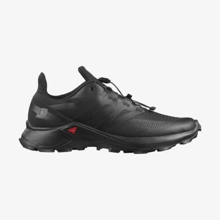 Salomon SUPERCROSS BLAST Mens Trail Running Shoes Black UK FPHS